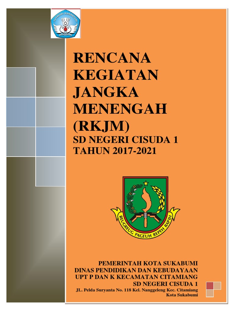 RKJM SD Negeri Cisuda 1 2017-2021 | PDF