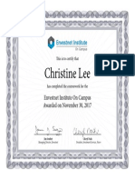 Envestnet Certificate