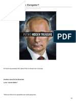 Putin - Billionaire Gangster