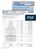 Simulador Referencial de Preços de Serviços de Agrimensura - Revista a Mira