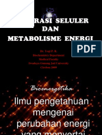 Respirasi Seluler DAN Metabolisme Energi