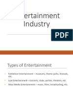 Entertainment Industry