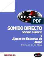 Seminario de Sonido Directo D A S Millenia PDF