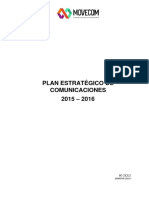 Plan Estrategico Comunicaciones