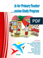 English book for primary teachers education study program