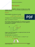 Ejercicios y Problemas Resueltos de Flujo Magnetico