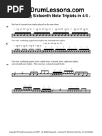 05 - Counting Sixteenth Note Triplets PDF