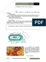 TEMA 3. Moneras Protoctistas Hongos PDF