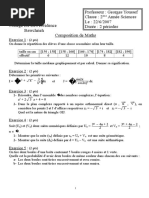 2èan Sci (Math)