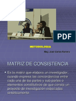 Ejemplo de Matriz Jose Romero.