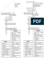 Crucigrama Organelos