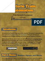 Factorio Train Automation (Parts 1-3)