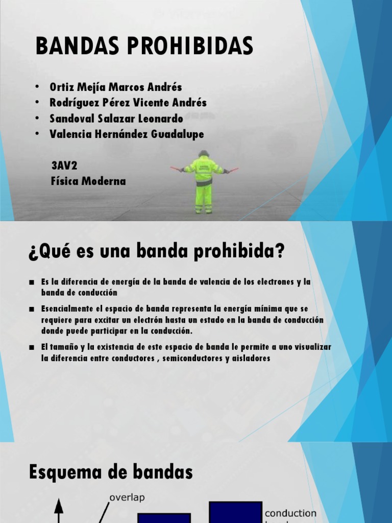 Banda Prohibida PDF Brecha de banda Electrón