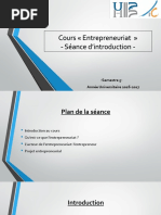 Cours 01 - Entrepreneuriat