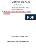 Tratamientos en Grupo