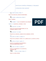 PREGUNTAS DE LA CONSTITUCION ESPAÑOLA - Revisar