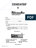 GenTex Heater Manual R-01 06-ES