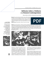 Reflexoes Sobre A Violencia