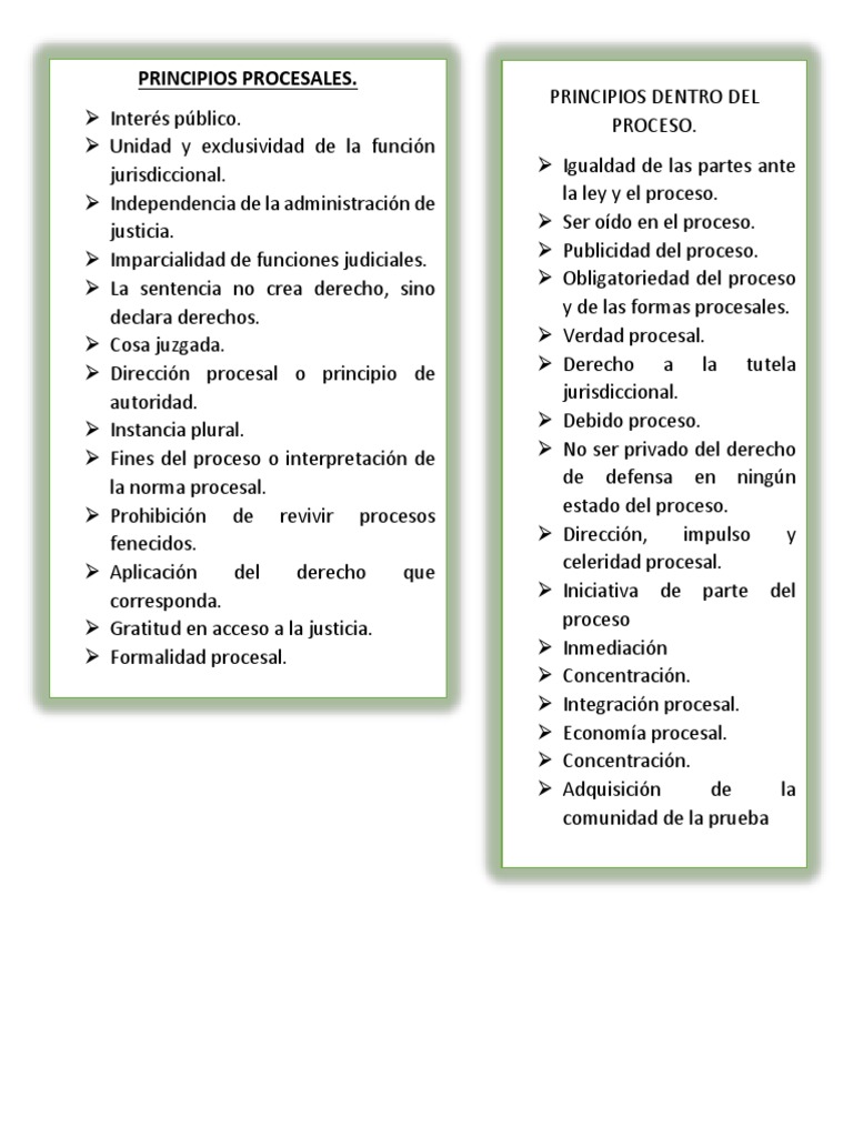 Principios Procesales en la Justicia Civil | PDF | Negocios | Ciencias ...