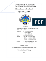 Laporan Akhir Praktikum Kimia Organik 1