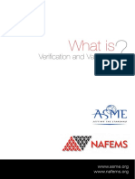 What Is Verification and Validation, NAFEMS