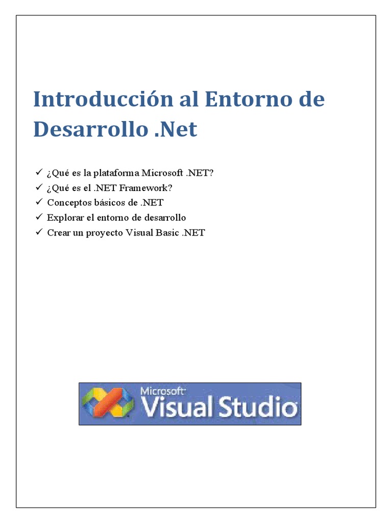 Aplicacion de VB - Net 2003 | PDF | .NET Framework | Microsoft Visual ...