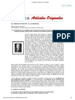 Aguirre Sandoval, El Médico Frente A La Muerte