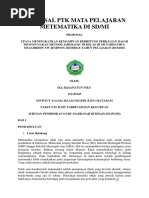 Download Proposal Ptk Mata Pelajaran Metematika Di by mirdad SN365508922 doc pdf