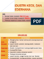 Bab 5 Industri Kecil Dan Sederhana