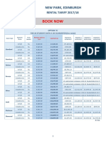 Book Now: New Park, Edinburgh