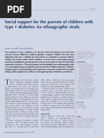 Social Support For The Parents of Children With