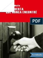 Una Puerta Que Nunca Encontre - Thomas Wolfe