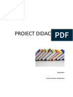 Proiect Didactic CLR