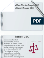 Case Sampel of Cost Effective Analysis (CEA