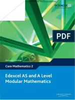 Edexcel IAL Mathematics C2