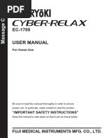 User Manual: Fuji Medical Instruments Mfg. Co., LTD