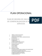 Plan Operacional