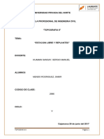 6-Informe de Estacion Libre y Replanteo