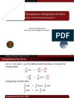 01 Integration by Parts - Handout - pdf01 Integration by Parts - Handout