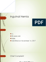 Inguinal Hernia: Gracelle Ann Del Rosario Post-Graduate Intern Department of Surgery