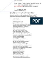Che Guevara poesía 'vieja María'