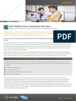 SAP Mobile Data Collection Services