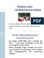 Dr. Ira Teori Perkembangan Psikokognitif Jean Piaget