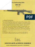 HK 91 Self Loading Rifle Manual PDF