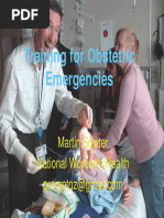 Training for Obstetric Emergencies