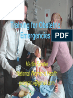 Training For Obstetric Emergencies