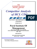 Project of HCL CDC 2 Final Report