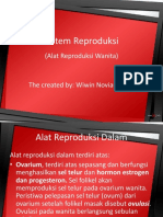 Sistem Reproduksi Alat Reproduksi Wanita