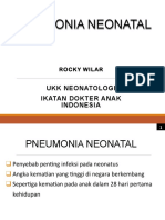  Pneumonia Neonatal