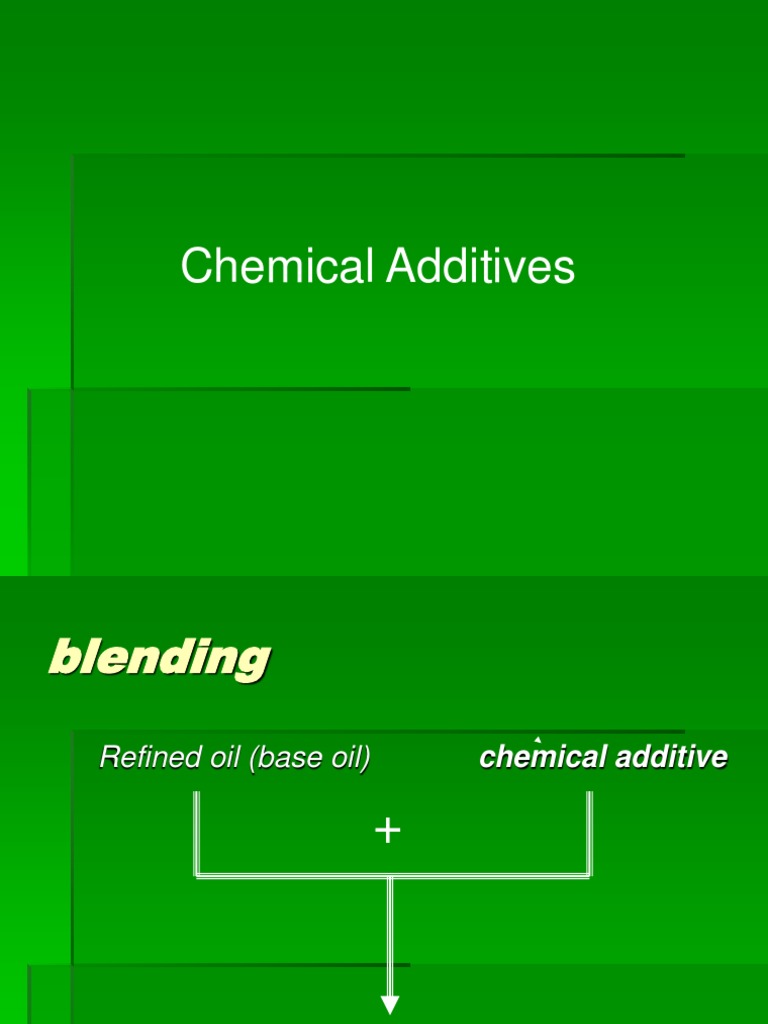 Lubricant Additives Explained | PDF